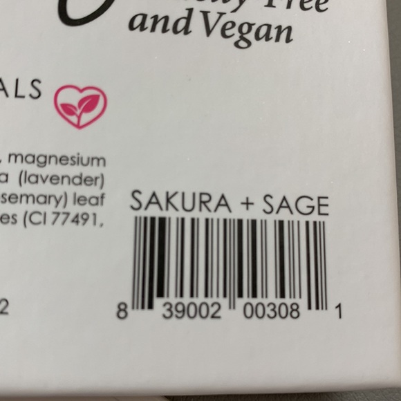 Sakura + Sage vegan eyeshadow & Blush Pallet NWOT - Picture 12 of 12